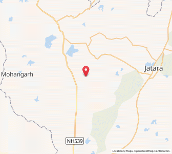 Map of Baidau, Madhya Pradesh