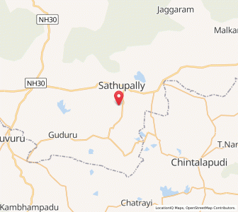 Map of Baidpalle, Andhra Pradesh