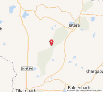 Map of Baidpur, Madhya Pradesh