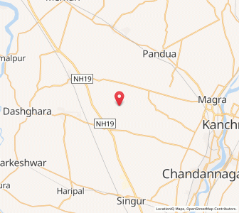 Map of Baikunthapur, West Bengal