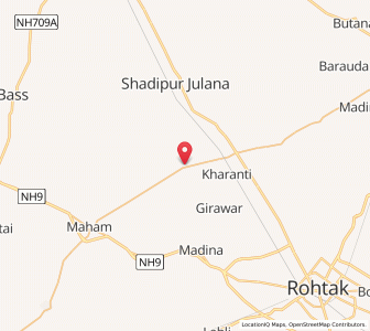 Map of Bainsi, Haryana