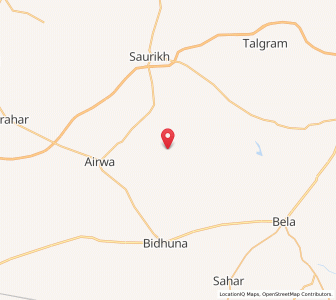 Map of Bairagra, Uttar Pradesh