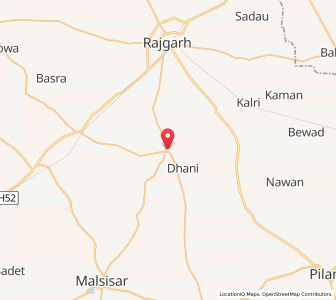 Map of Bairasar Bara, Rajasthan