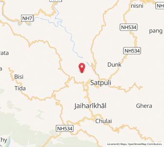 Map of Bajagaon, Uttarakhand