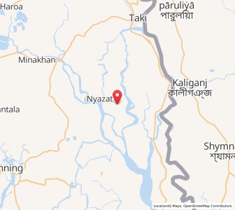 Map of Bajbajia, West Bengal