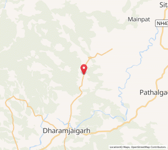Map of Bajpar, Chhattisgarh
