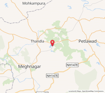 Map of Bajranggarh, Madhya Pradesh