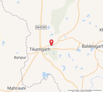 Map of Bajrangkhera, Madhya Pradesh
