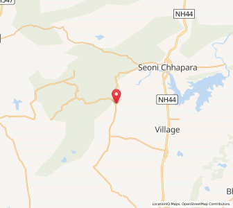 Map of Bakhari, Madhya Pradesh