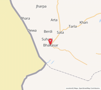 Map of Bakhasar, Rajasthan