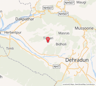 Map of Bakhtawarpur, Uttarakhand
