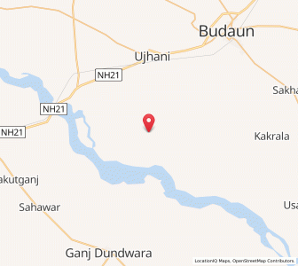 Map of Bakhtpur, Uttar Pradesh