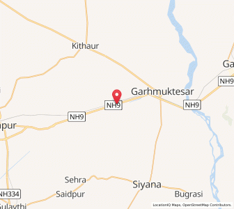 Map of Baksar, Uttar Pradesh