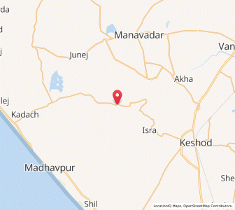 Map of Balagam, Gujarat
