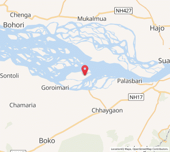 Map of Balagaon, Assam