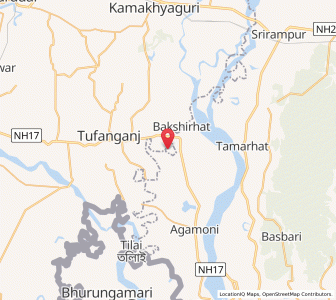Map of Balakuti, West Bengal