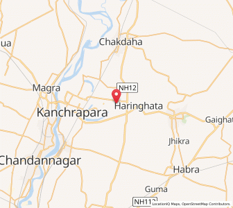 Map of Balandi, West Bengal