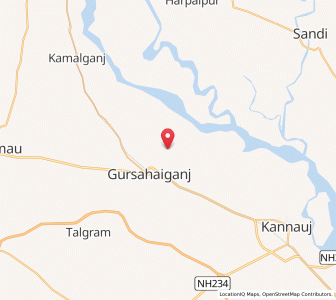 Map of Balandpur, Uttar Pradesh