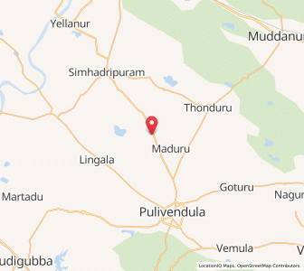 Map of Balapanuru, Andhra Pradesh