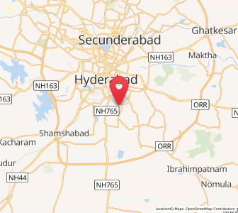 Map of Balapur, Maharashtra
