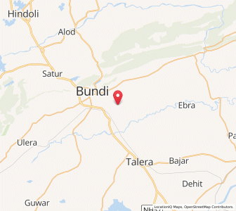 Map of Balapura, Rajasthan