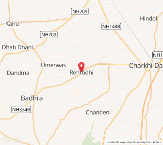 Map of Balawal, Haryana