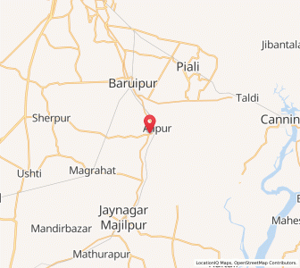 Map of Balbalia, West Bengal