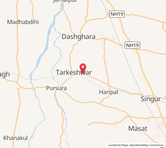Map of Balgarh, West Bengal