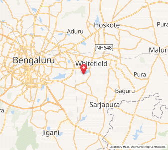 Map of Baligeri, Karnataka