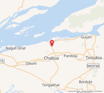 Map of Balijan, Assam