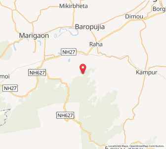 Map of Balikuchi, Assam