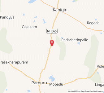 Map of Ballipalle, Andhra Pradesh