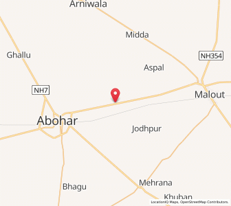 Map of Balluan, Punjab