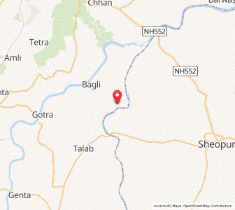 Map of Balupa, Rajasthan