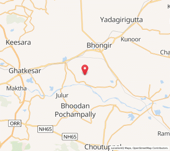 Map of Bamanlapalli, Andhra Pradesh