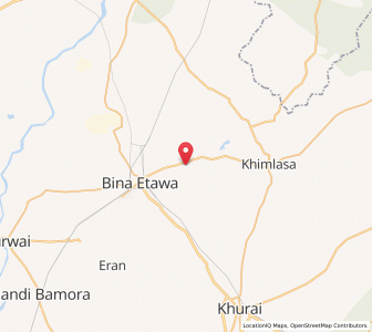 Map of Bamarishekh, Madhya Pradesh