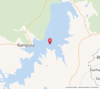 Map of Bambhori Kalan, Madhya Pradesh