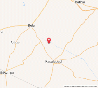 Map of Bamhangaon, Uttar Pradesh