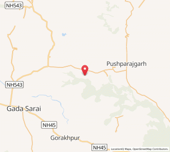 Map of Bamhni, Madhya Pradesh