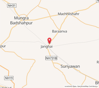 Map of Bamhniaon, Uttar Pradesh