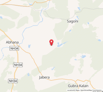 Map of Bamhori, Madhya Pradesh