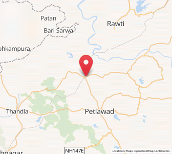 Map of Bamna, West Bengal