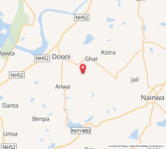 Map of Bamolaya, Rajasthan
