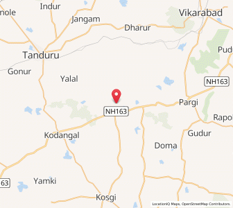 Map of Bamraspet, Andhra Pradesh