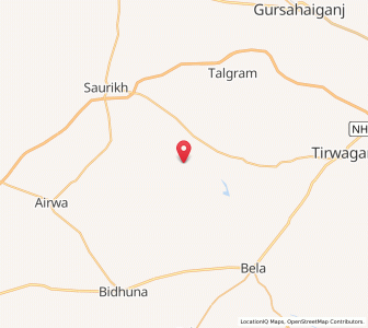 Map of Ban Purwa, Uttar Pradesh