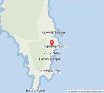 Map of Bananga, Andaman and Nicobar Islands