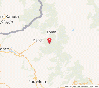 Map of Banata, Kashmir