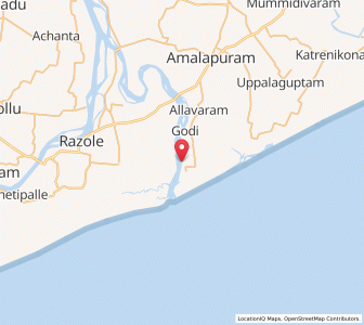 Map of Bandamurlanka, Andhra Pradesh