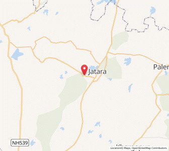 Map of Bandargura, Madhya Pradesh