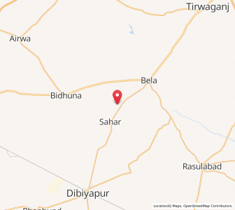 Map of Bandariapur, Uttar Pradesh